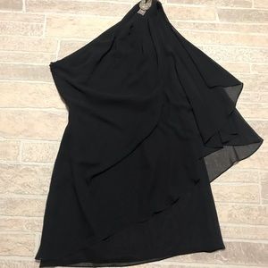 Little black dress  8 EUC JS Boutique rhinestone